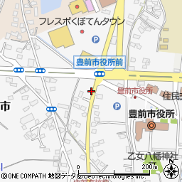 福岡県豊前市吉木1193周辺の地図