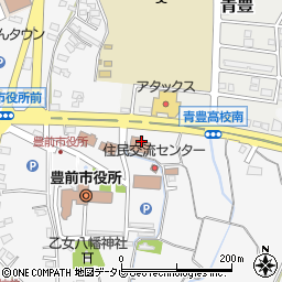 福岡県教育庁京築教育事務所　人権・同和教育室周辺の地図