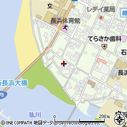 愛媛県大洲市長浜甲515周辺の地図