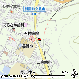 愛媛県大洲市長浜甲169周辺の地図