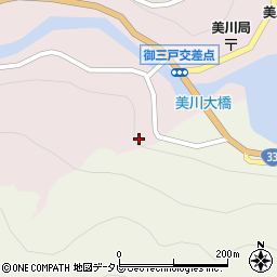愛媛県上浮穴郡久万高原町上黒岩16周辺の地図