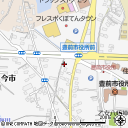 福岡県豊前市吉木1194-2周辺の地図