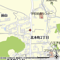 高知県香美市土佐山田町北本町１丁目周辺の地図