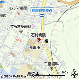 愛媛県大洲市長浜甲176周辺の地図