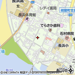 愛媛県大洲市長浜甲366周辺の地図