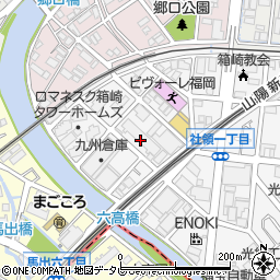 福岡ワークサービス周辺の地図