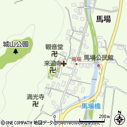 福岡県豊前市馬場843周辺の地図