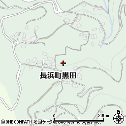 愛媛県大洲市長浜町黒田155周辺の地図