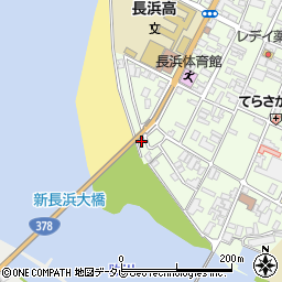 愛媛県大洲市長浜1033-9周辺の地図