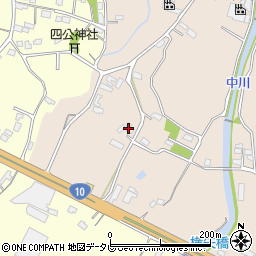 福岡県豊前市八屋44周辺の地図