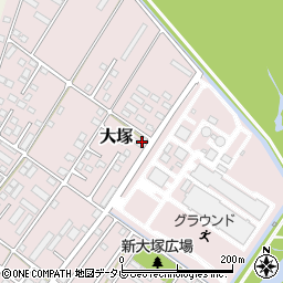 大分県中津市大塚757-1周辺の地図