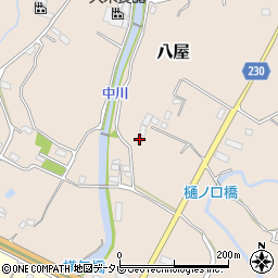 福岡県豊前市八屋287周辺の地図