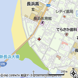 愛媛県大洲市長浜甲519周辺の地図