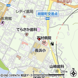 愛媛県大洲市長浜甲184周辺の地図