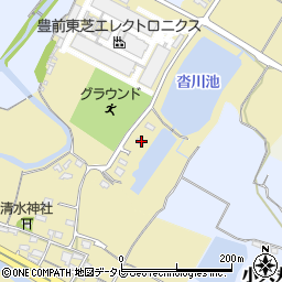 福岡県豊前市沓川749周辺の地図