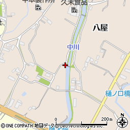 福岡県豊前市八屋98周辺の地図