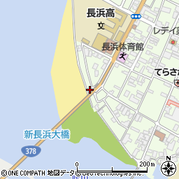 愛媛県大洲市長浜1033-20周辺の地図