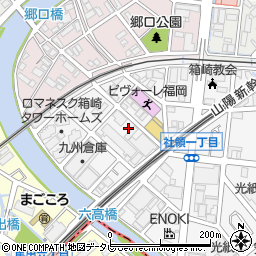 〒812-0068 福岡県福岡市東区社領の地図