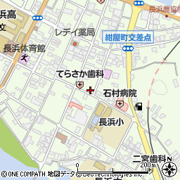 愛媛県大洲市長浜甲255周辺の地図