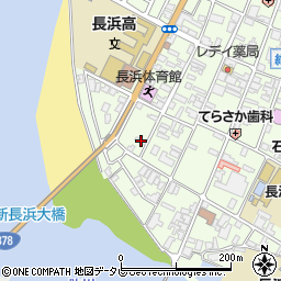愛媛県大洲市長浜甲506周辺の地図