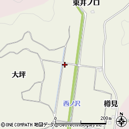 徳島県海部郡海陽町大里大坪周辺の地図