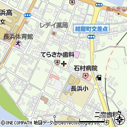 愛媛県大洲市長浜甲257周辺の地図