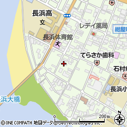 愛媛県大洲市長浜甲502周辺の地図