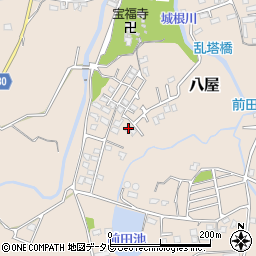 福岡県豊前市八屋692周辺の地図