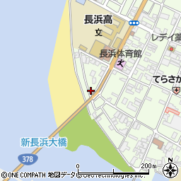 愛媛県大洲市長浜甲530周辺の地図