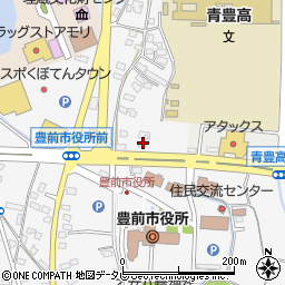 福岡県豊前市吉木971-2周辺の地図