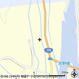 徳島県海部郡海陽町吉田上川原周辺の地図