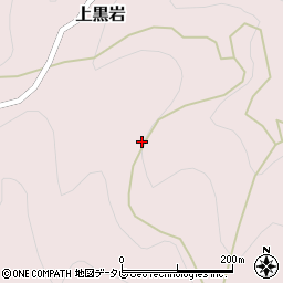 愛媛県上浮穴郡久万高原町上黒岩850周辺の地図