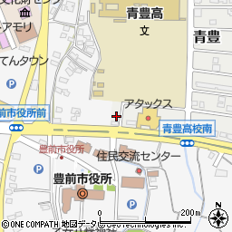 福岡県豊前市青豊1周辺の地図