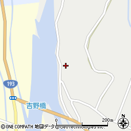 徳島県海部郡海陽町吉野岡山周辺の地図
