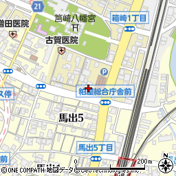 シティライフ箱崎周辺の地図