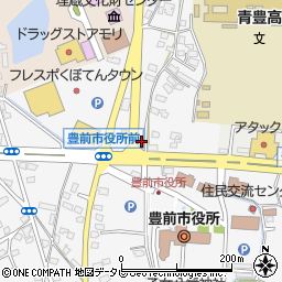 福岡県豊前市吉木1011周辺の地図