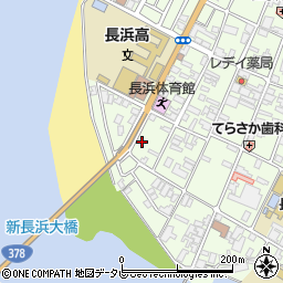 愛媛県大洲市長浜甲536周辺の地図