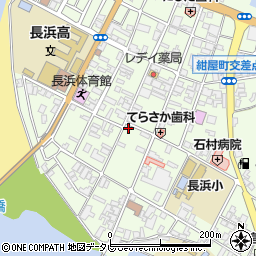 愛媛県大洲市長浜甲377周辺の地図