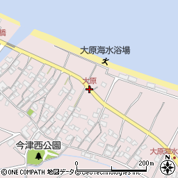 大原周辺の地図