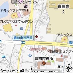 福岡県豊前市吉木974周辺の地図