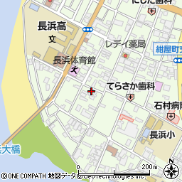 愛媛県大洲市長浜甲381周辺の地図