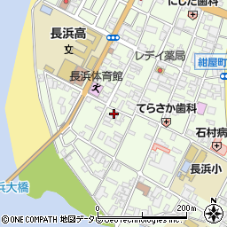 愛媛県大洲市長浜甲382周辺の地図