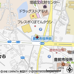 ダイソーフレスポくぼてんタウン店周辺の地図