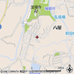 福岡県豊前市八屋691周辺の地図