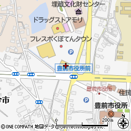 福岡県豊前市吉木994周辺の地図