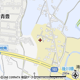 福岡県豊前市清水町241周辺の地図