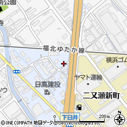 筥松新町公園周辺の地図