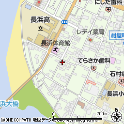 愛媛県大洲市長浜甲497周辺の地図