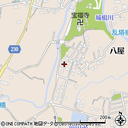 福岡県豊前市八屋727周辺の地図