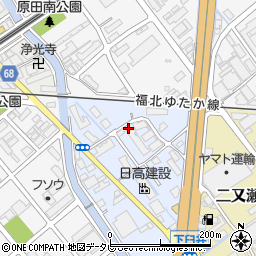 福岡県福岡市東区筥松新町周辺の地図